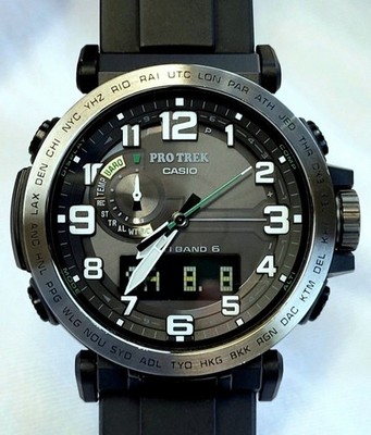 CASIO PRO TREK PRW-6600Y-1JF Solar Powered Watch With Box & Papers