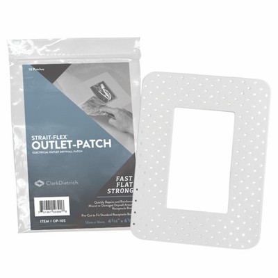 Strait-Flex Drywall Patch   Outlet-Patch for Electrical Box Repairs –