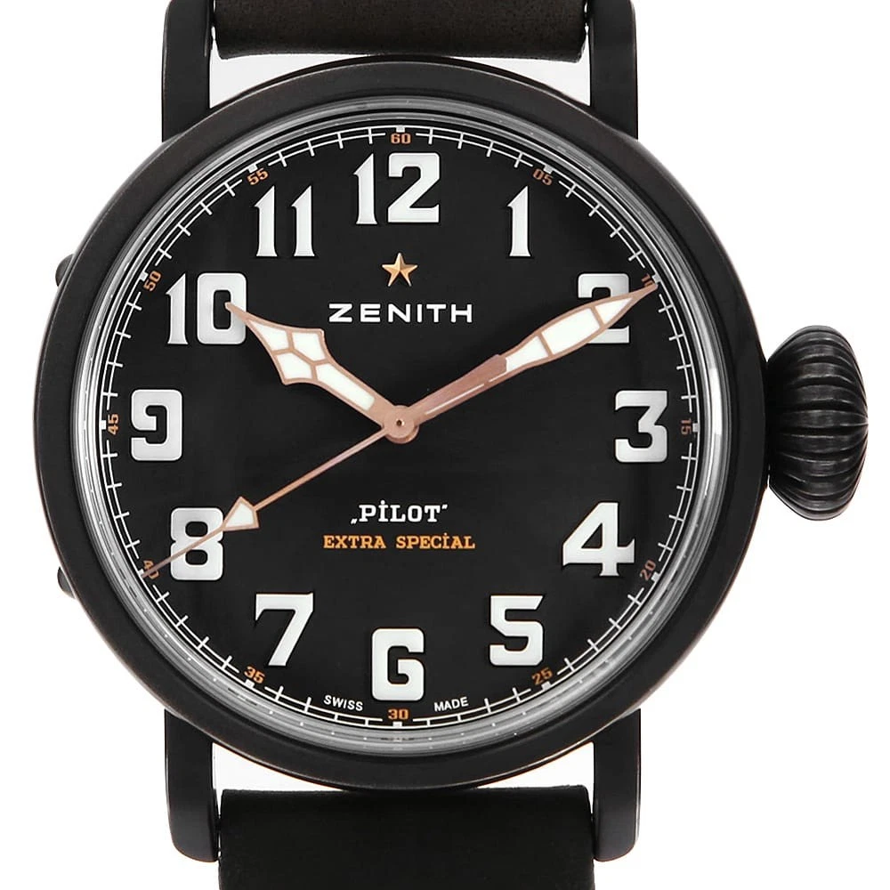Zenith — ZENITH Pilot Type 20 Ton Up 11.2432.679/21.C900 second hand mens
