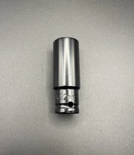 Quality 1/2 Inch Drive x 22MM 6 Point Deep Impact Socket Thin Wall