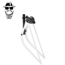 ORIGINAL LOWRIDER 26" Bent 1" Black/White Durable Suspension Retro Spring Fork.