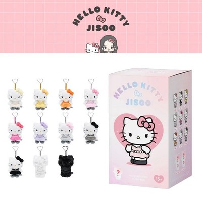 Blackpink Jisoo x Hello Kitty Plush Keychain Limited Edition - 12
