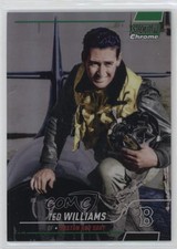 2022 Topps Stadium Club Chrome Green Refractor 64/99 Ted Williams #82 HOF 7xr