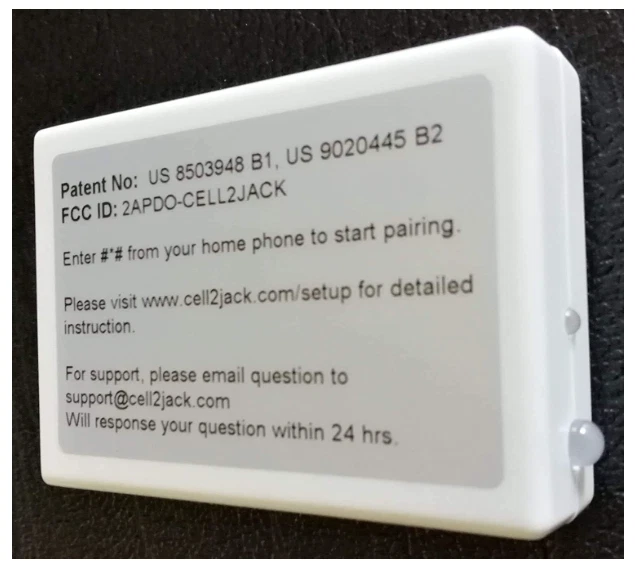 Cell2jack - Adaptador de teléfono celular a teléfono residencial - Hacer y recibir llamadas de teléfono celular Foto 4 de 4