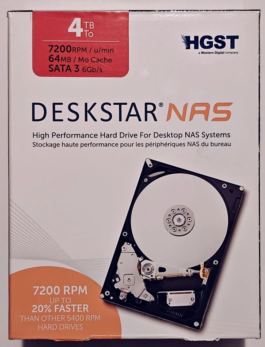 HGST 4TB Computer Internal Hard Disk Drives for sale | eBay
