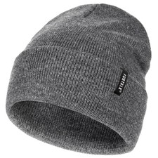 FURTALK Toddler Beanie Baby Boys Girls Beanies 3-8 Years, 02 Mixed Dark Grey