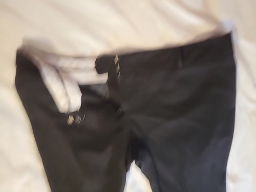Pantalone donna classico Liz Claiborne Career Emma taglia 18 nero vita media caviglia - Foto 8 di 12