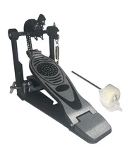 New Bass Drum Pedal With Double Chain With Felt Mallet 