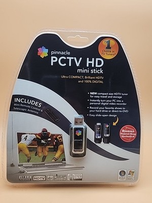 Pinnacle PCTV HD Mini Stick w/ Remote New Sealed Windows XP