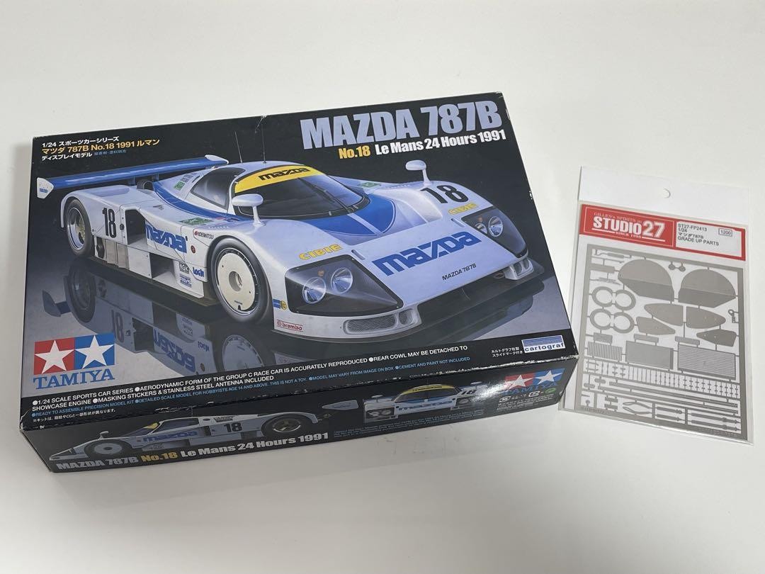 【エッチングパーツ付き】タミヤ 1/24 Mazda 787B No.18 Tamiya 1/24 Mazda 787B No.18 Etched Parts Included | eBay