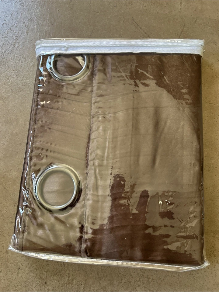 Victoria Classics Leoti Grommet Panel, Taupe, 52” x 84" - Image 4 of 4