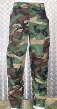 Woodland Camouflage Military Style Combat / Cargo Camo Trousers - 46"-50" - NEW