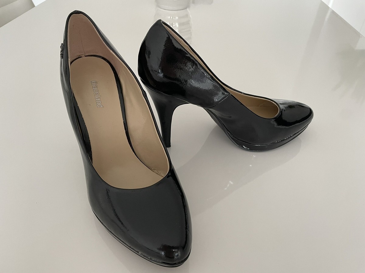 Keilabsatz Pumps Schwarz Deichmann Pumps Dunkelblau Deichmann