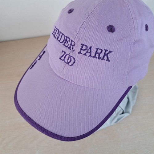 BINDER PARK ZOO YOUTH ADJUSTABLE STRAP BASEBALL HAT/CAP, PURPLE, MICHIGAN - Picture 10 of 15