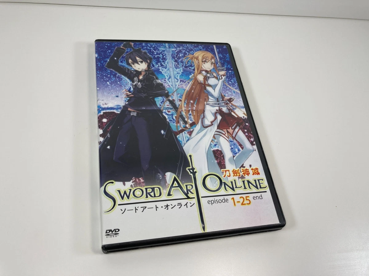  Sword Art Online Complete Season 1 Collection (Episodes 1-25)  [DVD] : Movies & TV