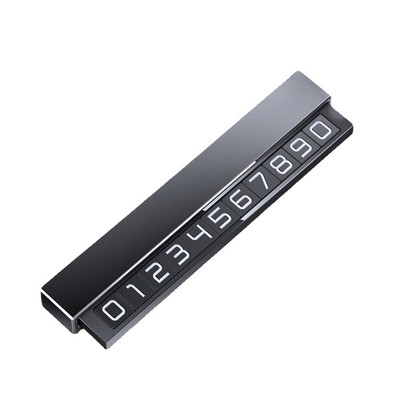 1PC Temporary Parking Card Phone Number Card Plate Telephone Number Car Park
