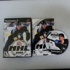 EA Sports NHL 2002 PS2 Complete Good Condition  BLUE DISC 