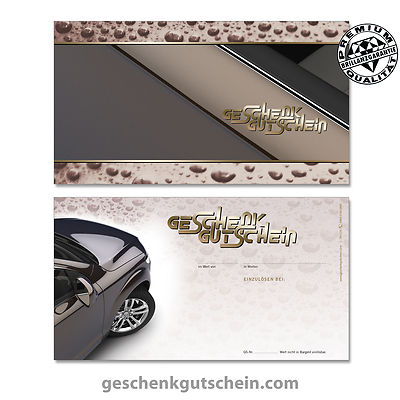 Gutscheinkarten ''Standard'' für Tankstellen, Werkstätten und Service TK1223