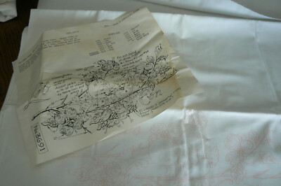 Tri-Chem Liquid Paint Embroidery Stamped Pillow Cases Love Is Contagious