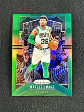 2019-20 Panini Prizm MARCUS SMART Green Prizm #41 Boston Celtics