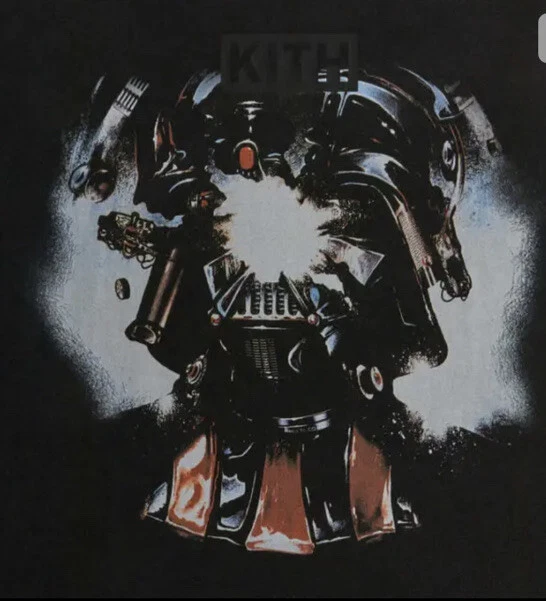 BRAND NEW Kith Star Wars Exploding Darth Vader Vintage Tee Size medium IN HAND