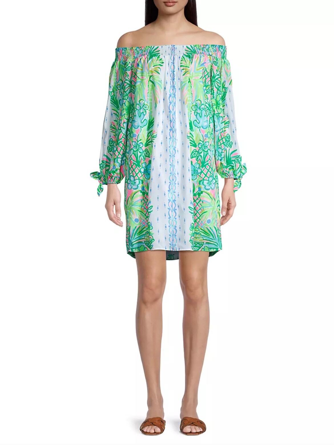 Abito Maryellen Lily Pulitzer a spalla fila di cocco taglia S