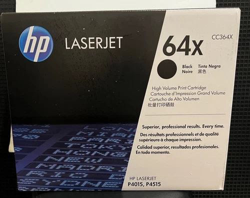 HP 64X/CC364X High Yield Black Toner Cartridge