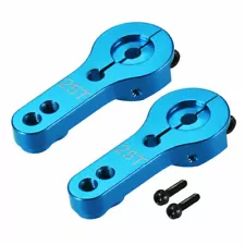 2 BLUE Aluminum 25T Servo Horn for Savox 1210SG 1256TG SA1230SG SC1258TG SW0231