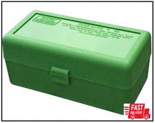MTM 50 Round Flip-Top Rifle Ammo Box WSM, 45-70