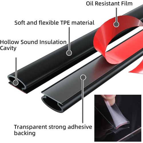 Door seal sealing tape window seal front door seal self-adhesive 10 m - Picture 8 of 12