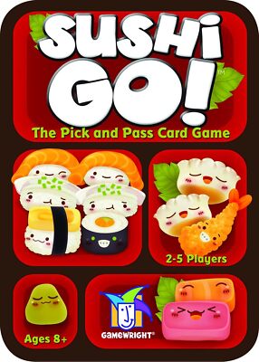 Sushi Go Family Card Game Quick Play Tabletop Pick And Pass Fun For All Ages