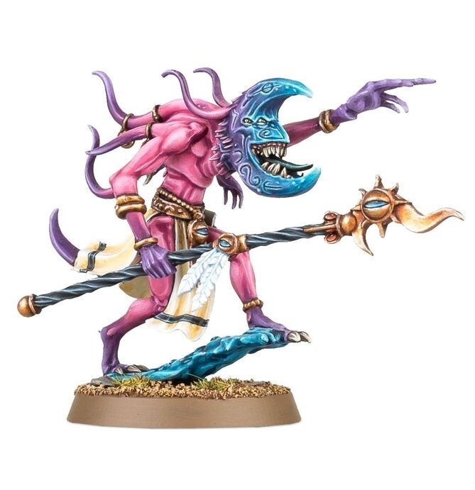 Warhammer 40k/AoS Daemons of Tzeentch Changecaster, Herald of