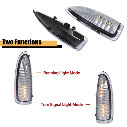 Clear Lens LED Side Mirror Signal Light Lamps For 03-07 Ford F250 F350 SuperDuty - Bild 2 von 10