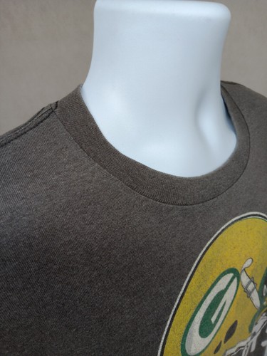 MENS TEAM APPAREL GREEN BAY PACKERS GREEN YELLOW GRAY 2XL VINTAGE WEAR T-SHIRT - Picture 6 of 11