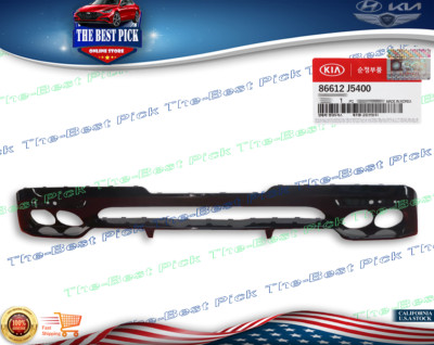 GENUINE 18-21 KIA STINGER GT GT-LINE GT1 GT2 REAR LOWER BUMPER COVER 86612J5400