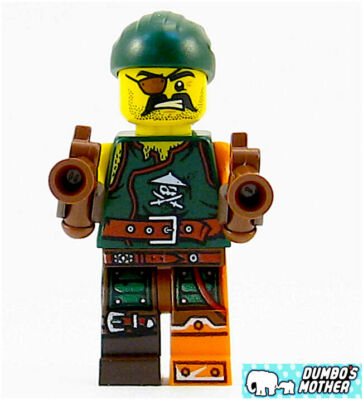 LEGO Ninjago Sqiffy w/ Flintlocks from Light House Siege 70594 NEW