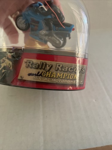 Rally Racers World Champion Mini RC 27MHz Motorcycle - NEW VINTAGE Charge N Go - Picture 9 of 11