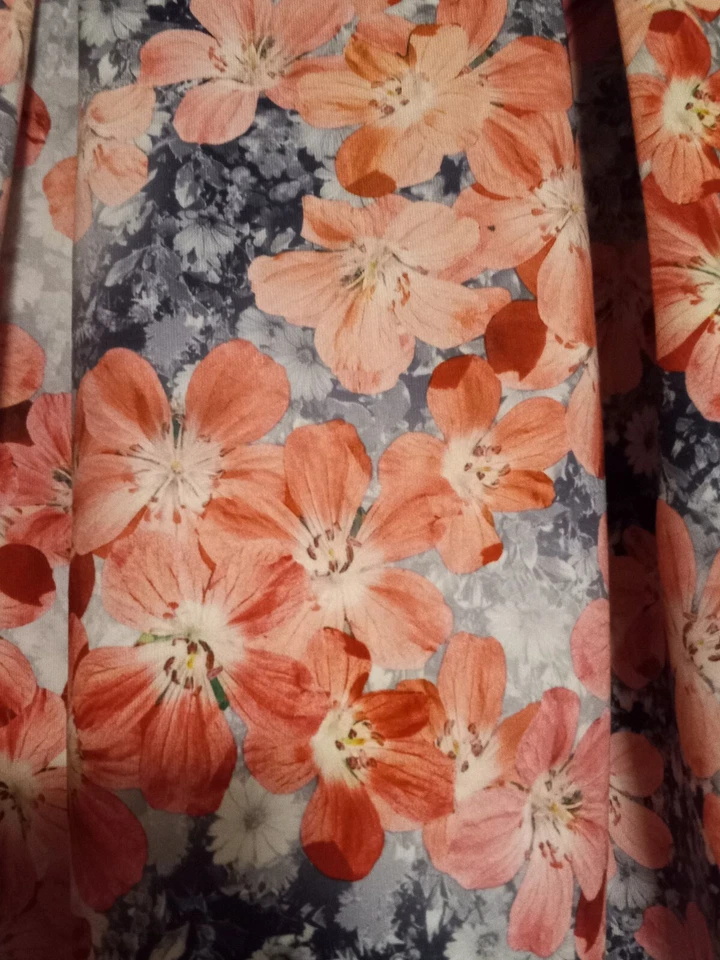 FALDA MUJER BETHANY MOTA Floral Talla XL Nueva *740 Foto 3 de 4