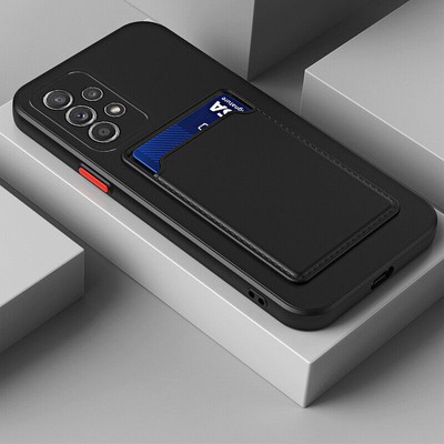 Card Holder Phone Case For Samsung Galaxy S25 Ultra S24 S23 S22 FE Ultra A54 A34