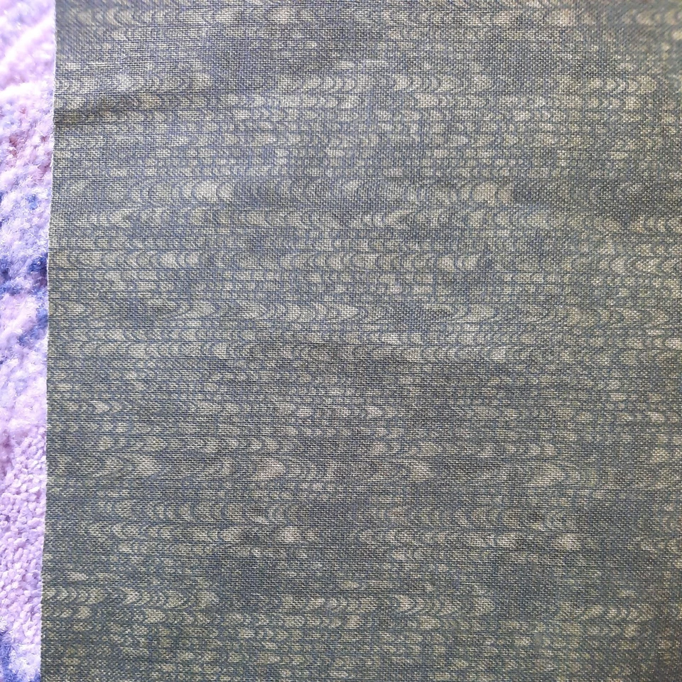 Quilting Fabric David Textiles 44" X 25" Cotton Green Small Print Sewing - Image 3 of 4