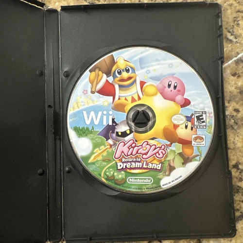 Kirby's Return to Dream Land (Nintendo Wii, 2011) Disc Only