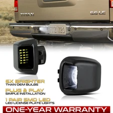 "BRIGHTEST" LED License Plate Light Lamp Housing For 2007-2021 Nissan Frontier