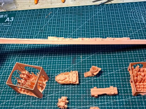 3D Printed 1/700 German Navy Battlecruiser Gneisenau Unpainted Model Kit - Picture 8 of 9