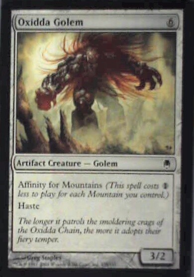 Oxidda Golem - Darksteel: #135, Magic: The Gathering Lp R99