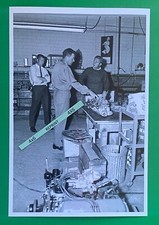 Found 4X6 PHOTO Movie Actor Steve McQueen Carroll Shelby Race Car Motorcycle Guy