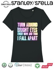 Image of Turn Around Bright Eyes Womens T-Shirt Fancy Dress 80s Disco Party Weekend Tee