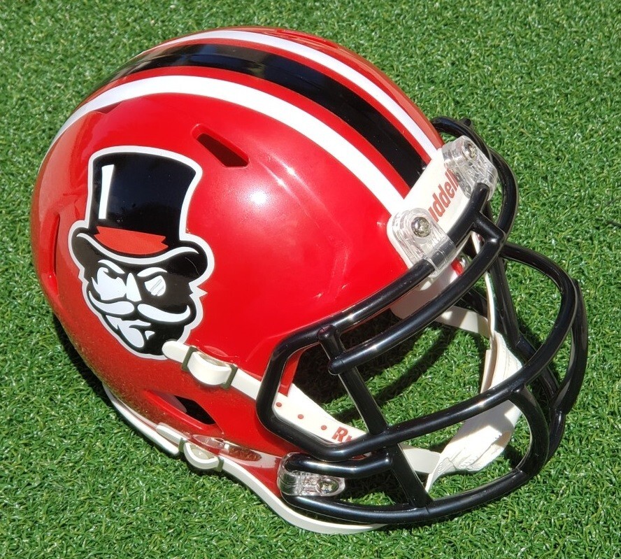 AUSTIN PEAY GOVERNORS FOOTBALL MINI HELMET, 16 OTHER STYLES AVAILABLE AUSTIN PEAY GOVERNORS FOOTBALL MINI HELMET, 16 OTHER STYLES AVAILABLE