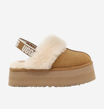  W UGG Funkette Slides Chestnut, 100 Authentic 