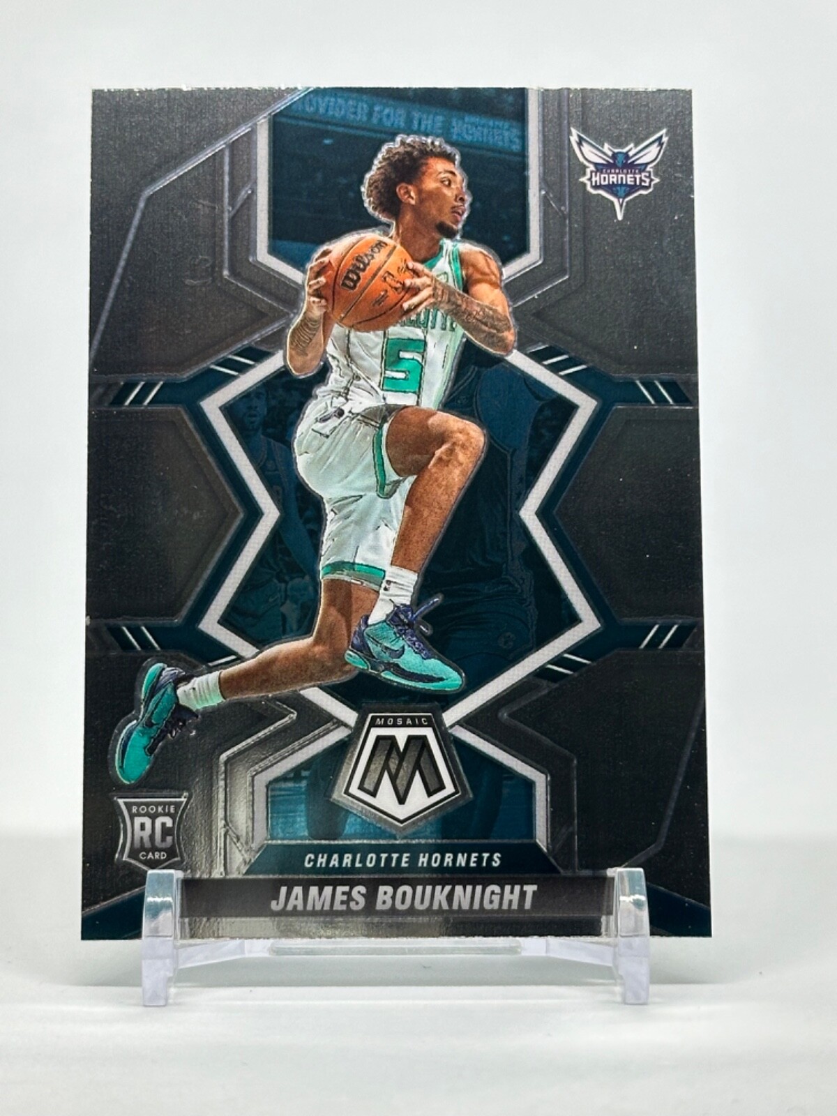 2021 Panini Mosaic #202 James Bouknight Rookie Hornets Basketball