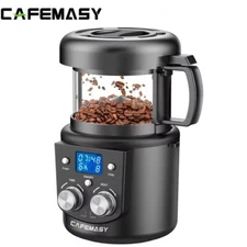 CAFEMASY Home Coffee Roaster Electric Mini No Smoke Coffee Beans Baking Roasting